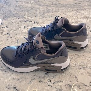 Women’s deep purple colored Nike Air Max sneakers